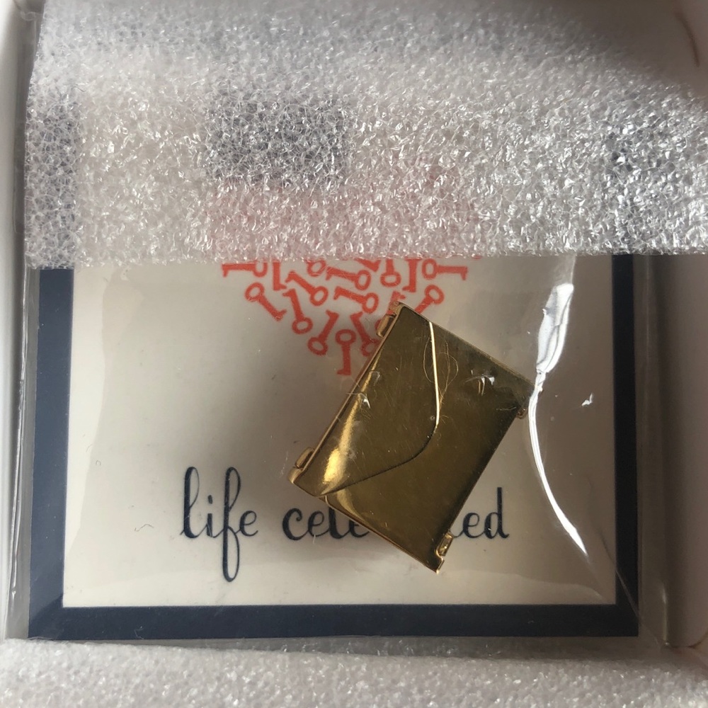 Gold Envelope Charm *rare*